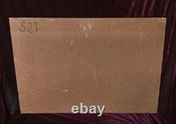 Tableau Ancien Peinture Huile Bois Provence Provencale DLG XIX Ecole de Barbizon