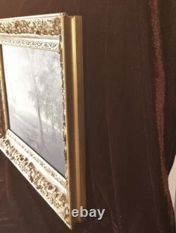 Tableau Ancien Peinture Huile Ecole Flamande de Barbizon XVII XVIII Cadre Dore