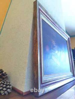 Tableau Ancien Peinture Huile HST Nature Morte Lievre Fruit Baroque XIXeme 19eme