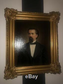 Tableau Ancien Portrait Aristocrate Huile Sur Toile Galerie Assindia Essen