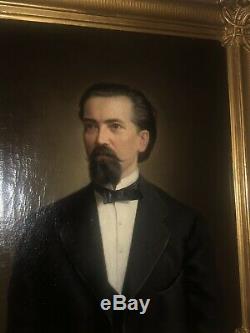 Tableau Ancien Portrait Aristocrate Huile Sur Toile Galerie Assindia Essen