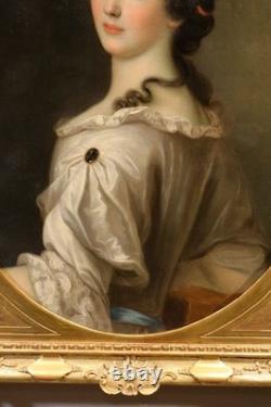 Tableau Ancien Portrait Fouché XVIIIe Siècle Huile Sur Toile 1 Pièce