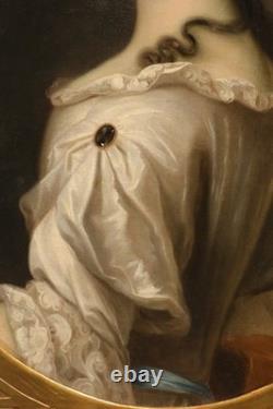 Tableau Ancien Portrait Fouché XVIIIe Siècle Huile Sur Toile 1 Pièce