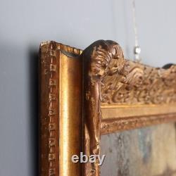 Tableau Ancien Signé Charles Clair La Bergerie XIX-XXe Siècle Original