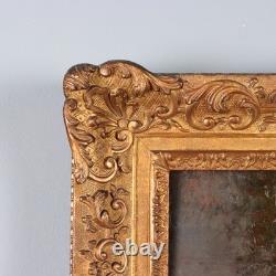 Tableau Ancien Signé Charles Clair La Bergerie XIX-XXe Siècle Original