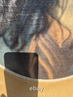 Tableau Ancien Sujet Sacré Huile sur Toile XVIIIe Siècle