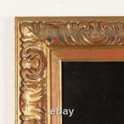 Tableau Ancien avec Jeune Fumeur de Pipe Huile sur Toile XVIIIe Siècle