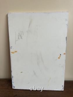 Tableau Ancien huile sur panneau à déchiffrer 1899-1988 paysage