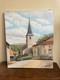 Tableau Ancien Huile Sur Toile J. B Maurice Vecker (1899-1988) église St Sulpice