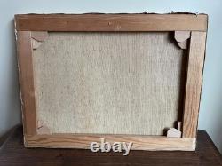 Tableau Ancien huile sur toile VAN WAAS (début XXe-s) paysage