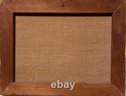 Tableau Ancien milieu XXème, Signé, Huile sur Toile, peinture paysanne