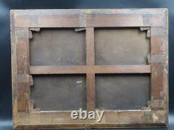 Tableau ancien 17ème vanité memento mori marie st jean baptiste école italienne