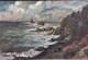 Tableau Ancien Bord De Mer Marine 1900 Pointe Du Raz Bretagne Finistère Phare
