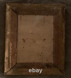 Tableau ancien Ecole Française début XXème huile sur panneau signée