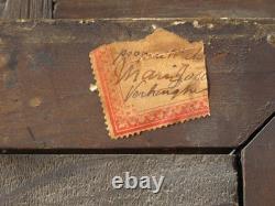 Tableau ancien, HSB, XIXe, Ecole hollandaise ou flamande, Le retour des paysans