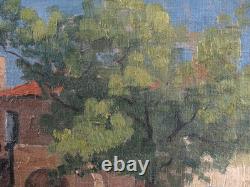 Tableau ancien, HST, Corse, Piana août 1929, Albert Grégoire-Ribet 1882-1966