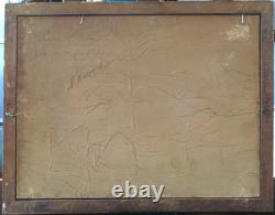 Tableau ancien, HST, Corse, Piana août 1929, Albert Grégoire-Ribet 1882-1966