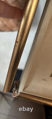 Tableau ancien Huile Sur Toile Paysage Prassi Giovanni (Napoli 1945) Dipinto