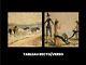 Tableau Ancien Huile Paysage Chevaux Camargue Scène De Genre Les Gens Du Cirque