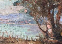 Tableau ancien huile sur Panneau signé