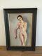 Tableau Ancien Huile Sur Panneau Inconnu (xxe-s) Nue