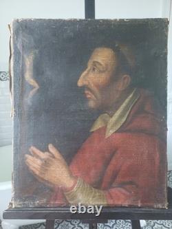 Tableau ancien huile sur toile