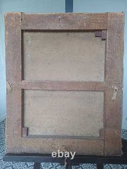 Tableau ancien huile sur toile