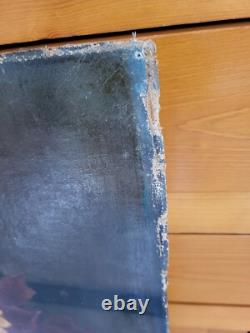 Tableau ancien huile sur toile