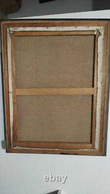 Tableau ancien huile sur toile