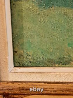 Tableau ancien huile sur toile