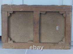 Tableau ancien huile sur toile