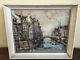 Tableau Ancien Huile Sur Toile David Stansky (1930-1970) Vue Bruges