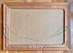 Tableau ancien huile sur toile EMIL JANUS WEINREICH (Danois, 1892-1975) 26 x 39
