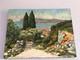 Tableau Ancien Huile Sur Toile Provençale Signé Forest