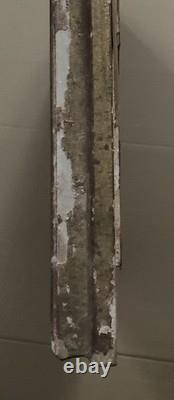 Tableau ancien huile sur toile composition abstraite cubique géométrique