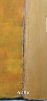 Tableau ancien huile sur toile nature morte cubique signé