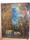 Tableau Ancien Huile Sur Toile On Dirait Terechkovitch Kostia (xxe-s) Paysage