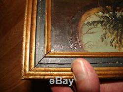 Tableau ancien huile sur toile pas de signature peinture ancienne