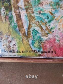 Tableau ancien huile sur toile signé