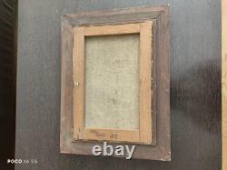 Tableau ancien huile sur toile signé