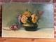 Tableau Ancien Huile Sur Toile Signé, Nature Morte Représentant Un Bouquet