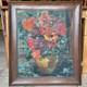 Tableau Ancien Nature Morte Huile Sur Toile Vers 1920 Ecole De Paris Fleurs