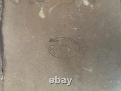 Tableau peinture ancien signé P. Turin 1929 huile sur bois