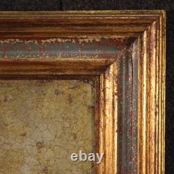 Tableau peinture huile sur toile paysage marine cadre 20ème siècle style ancien