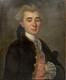 Tableaux Anciens, Portrait D'un Aristocrate Xviii&egrave;me